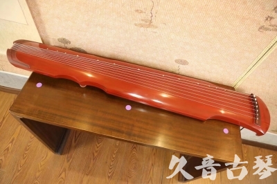 武汉市●久音古琴  ●典藏系列  20230608[红洒金伏羲]