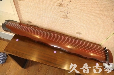 武汉市●久音古琴  ●典藏系列 20230726 [红洒金竹节]