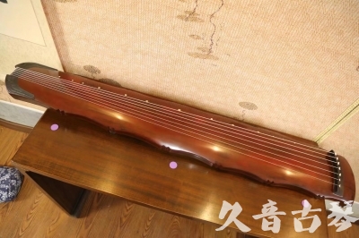 武汉市●久音古琴  ●典藏系列 20230807 [红洒金竹节]